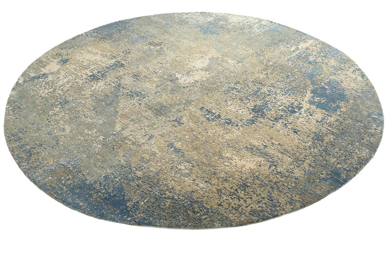 Tapis design ronde  - 201 x 199 cm - sable