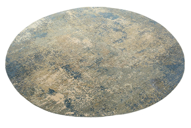 Tapis design ronde  - 201 x 199 cm - sable