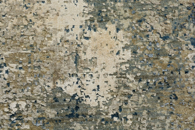Tapis design ronde  - 201 x 199 cm - sable