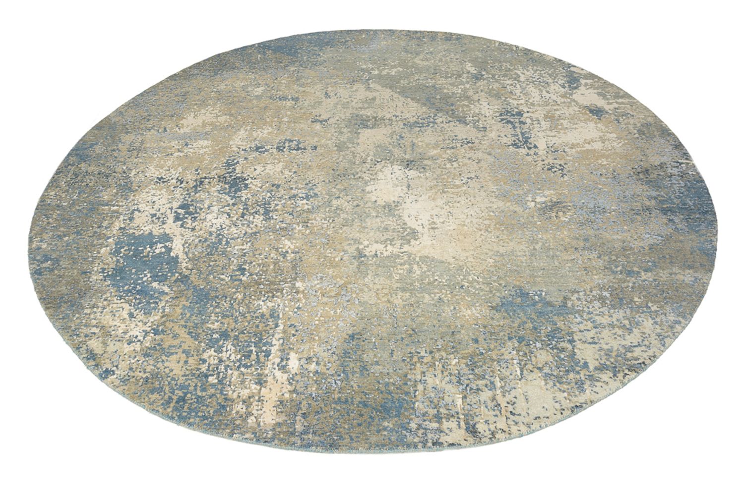 Tapis design ronde  - 201 x 199 cm - sable