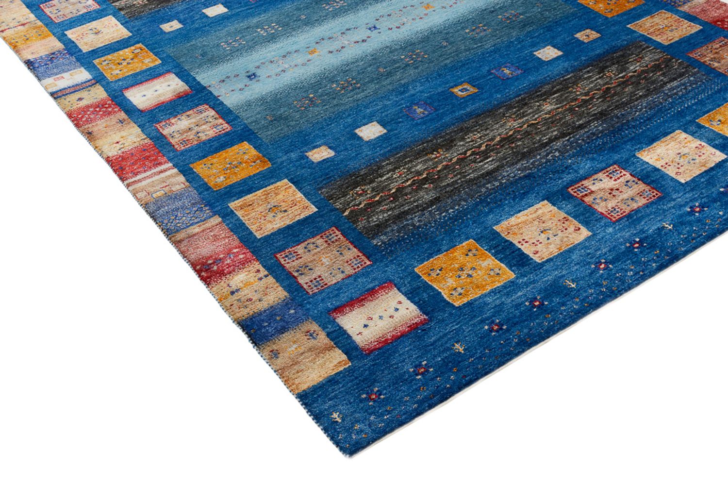 Tapis Gabbeh - Loribaft Indus - 240 x 175 cm - multicolore
