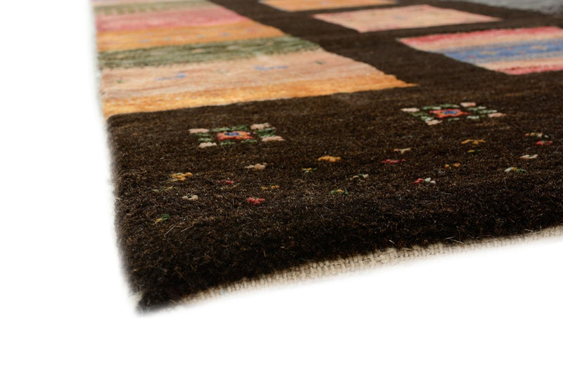 Tapis Gabbeh - Loribaft Indus - 307 x 250 cm - multicolore