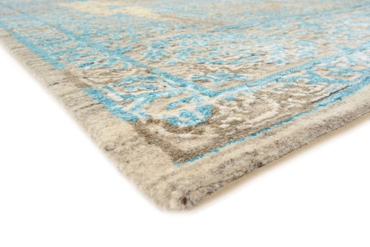 Tapis design - 234 x 176 cm - bleu clair
