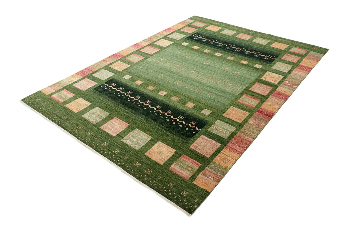 Tapis Loribaft indien Tapis 238x173cm - Tapis en laine