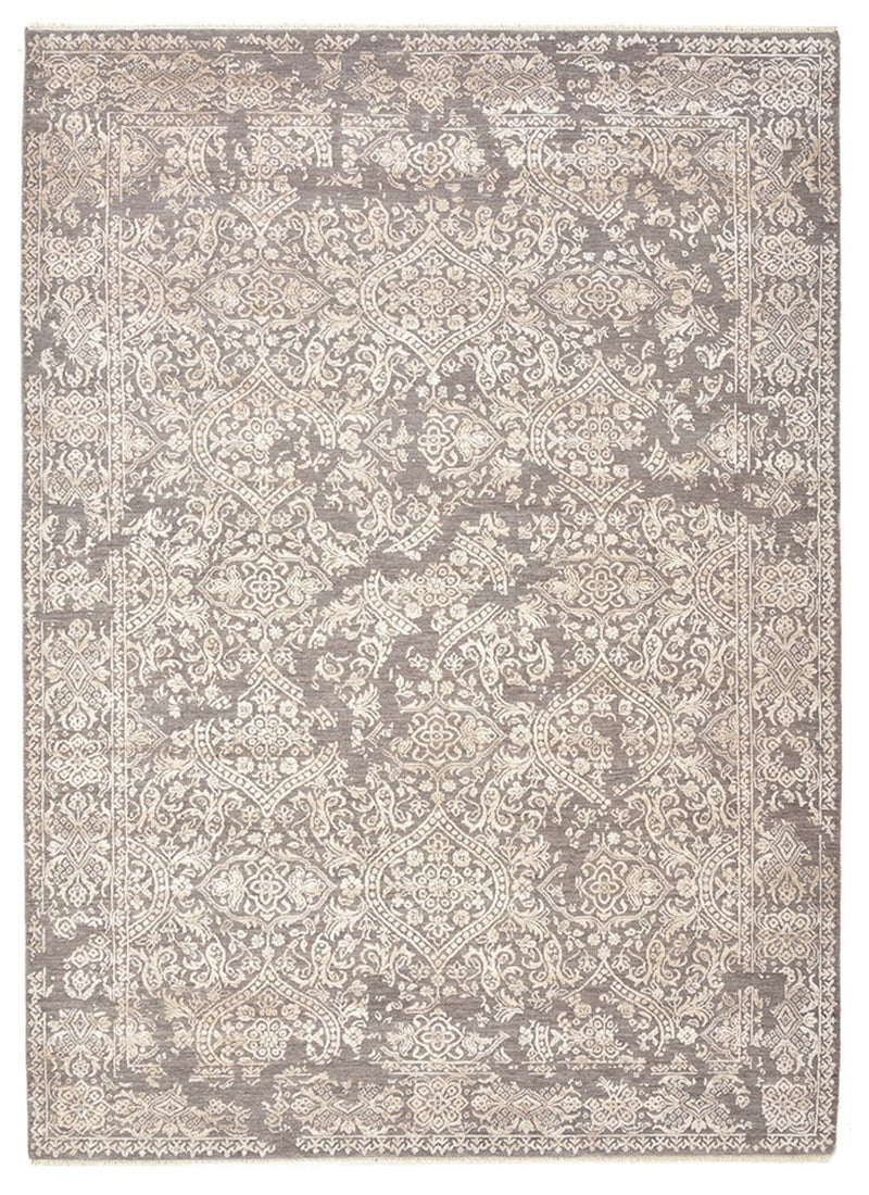 Tapis design - 241 x 172 cm - gris clair