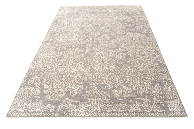 Tapis design - 241 x 172 cm - gris clair