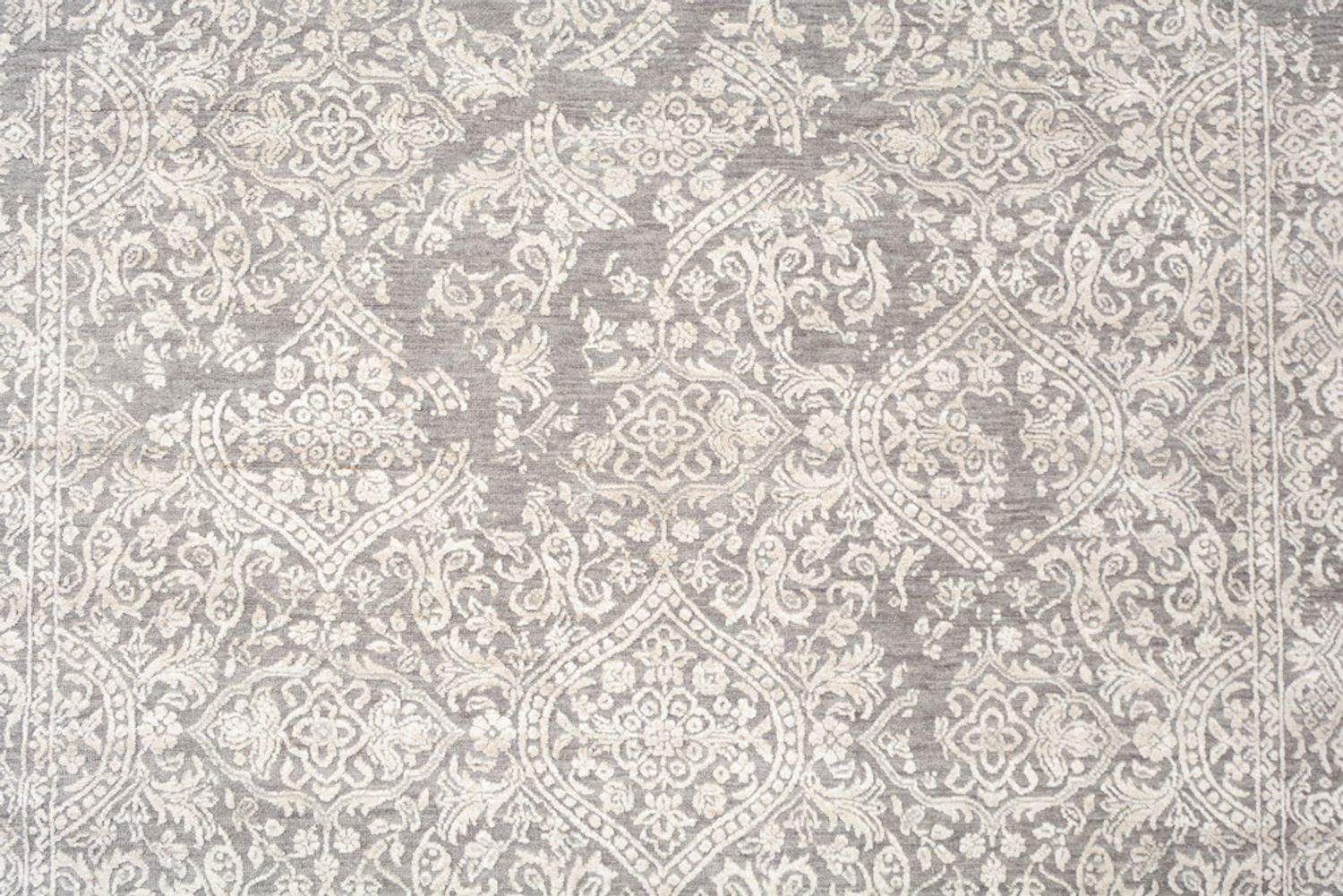 Tapis design - 241 x 172 cm - gris clair