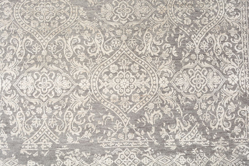 Tapis design - 215 x 152 cm - gris clair