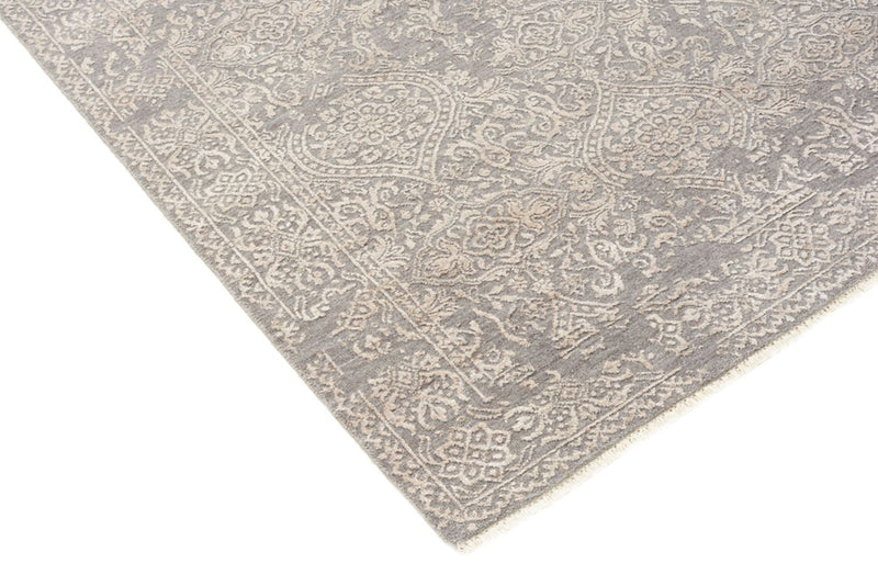Tapis design - 181 x 124 cm - gris clair