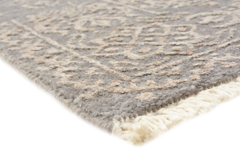 Tapis design - 181 x 124 cm - gris clair