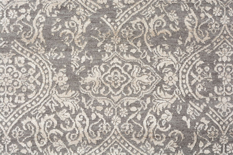 Tapis design - 181 x 124 cm - gris clair