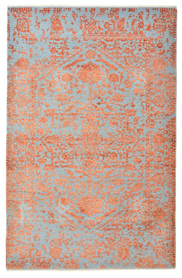 Tapis design - 190 x 124 cm - orange