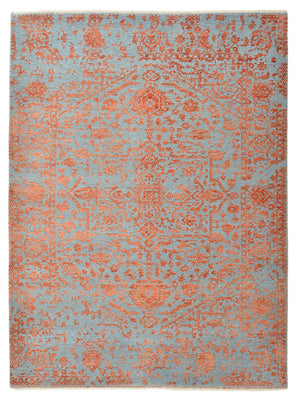Tapis design - 208 x 156 cm - orange