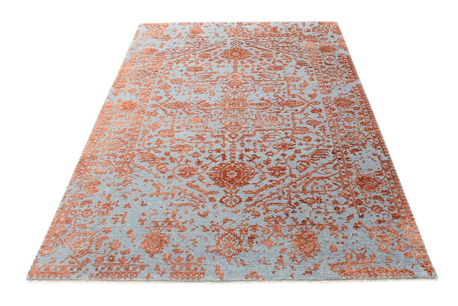 Tapis design - 208 x 156 cm - orange