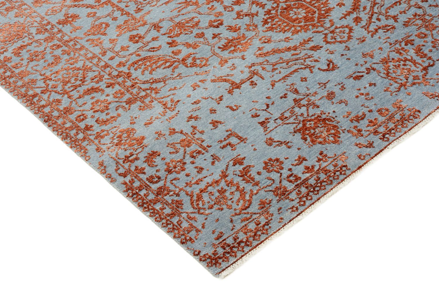 Tapis design - 208 x 156 cm - orange