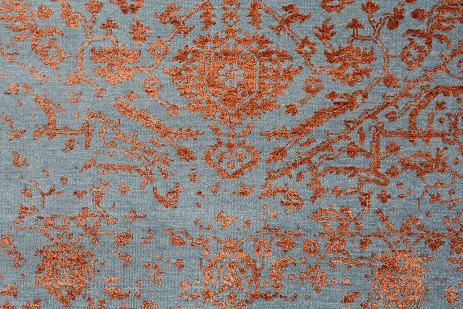 Tapis design - 208 x 156 cm - orange