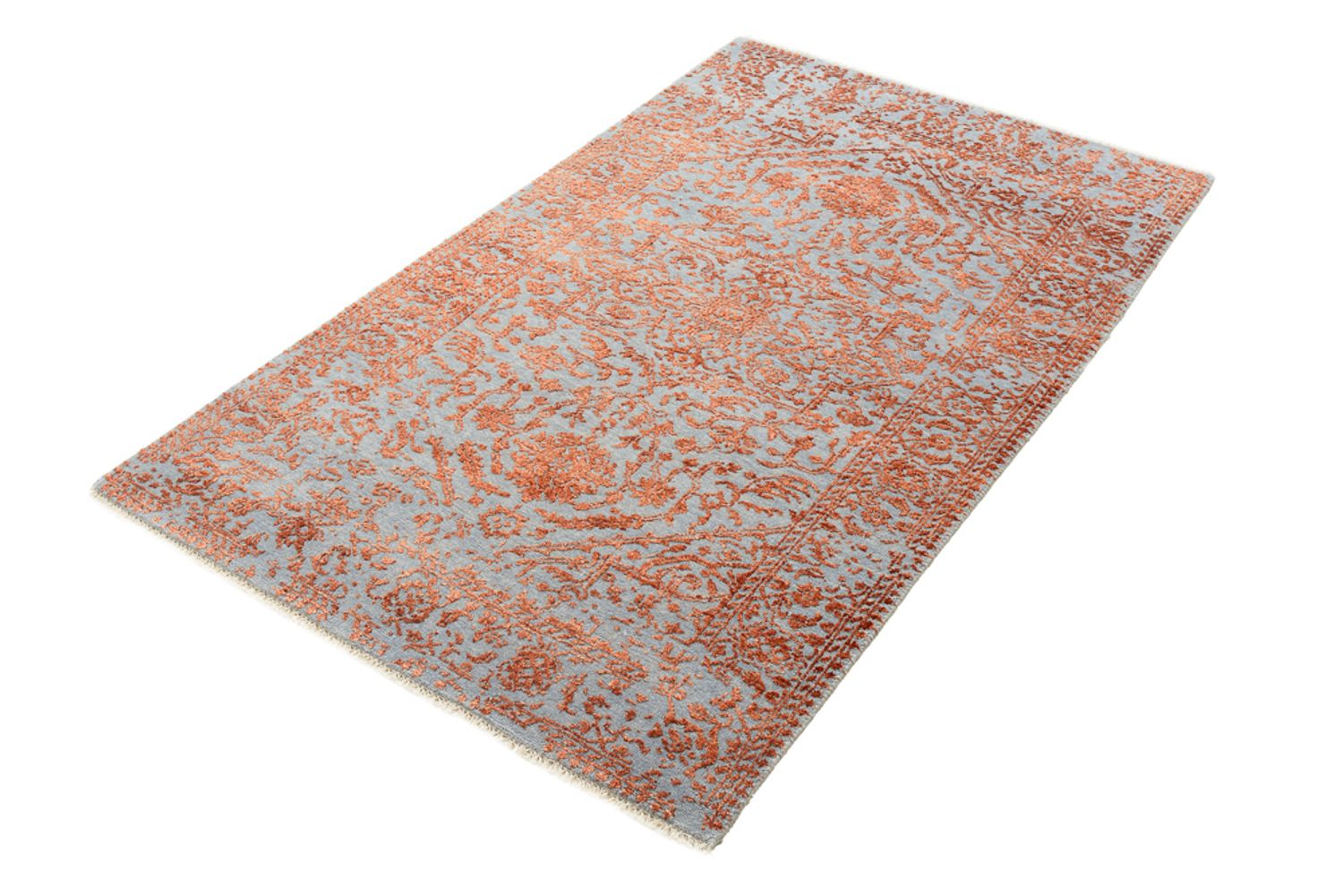 Tapis design - 151 x 97 cm - orange