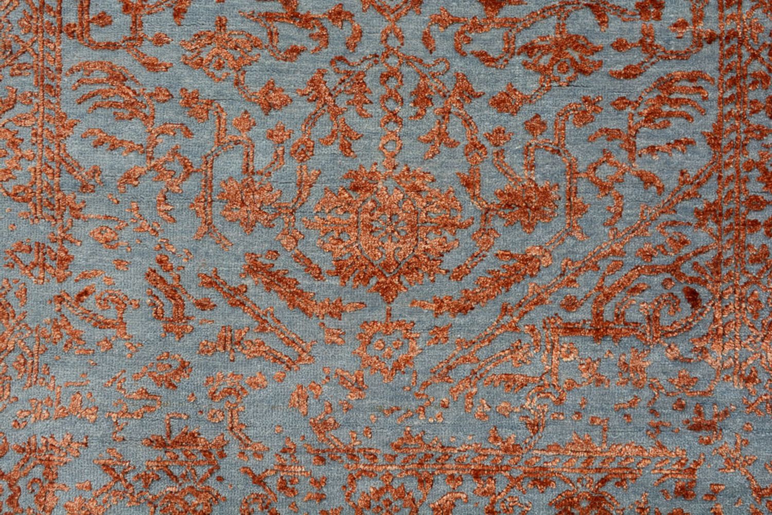 Tapis design - 151 x 97 cm - orange