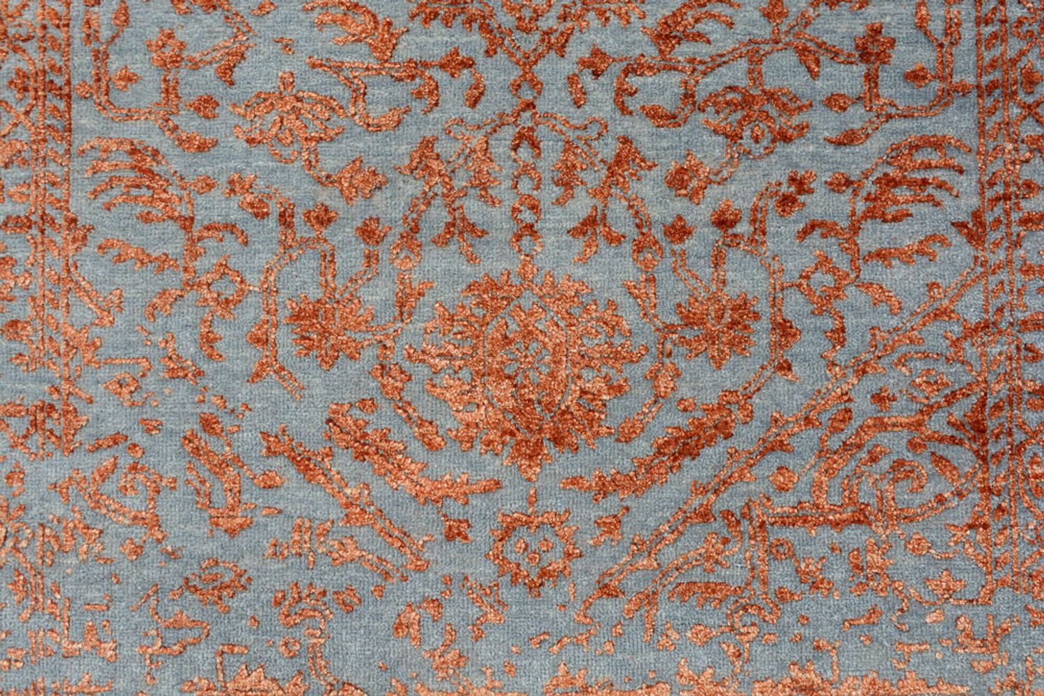 Tapis design - 151 x 94 cm - orange