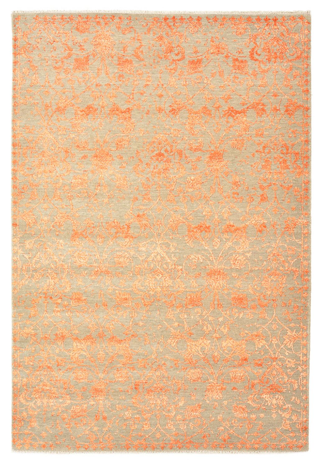 Tapis design - 186 x 128 cm - orange