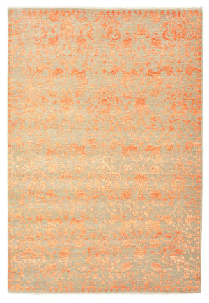 Tapis design - 186 x 128 cm - orange