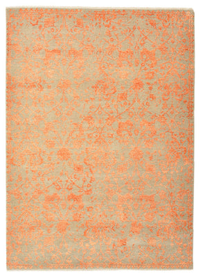 Tapis design - 212 x 156 cm - orange