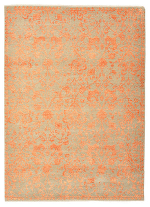 Tapis design - 212 x 156 cm - orange