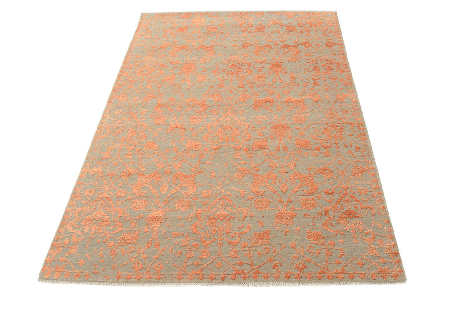 Tapis design - 212 x 156 cm - orange