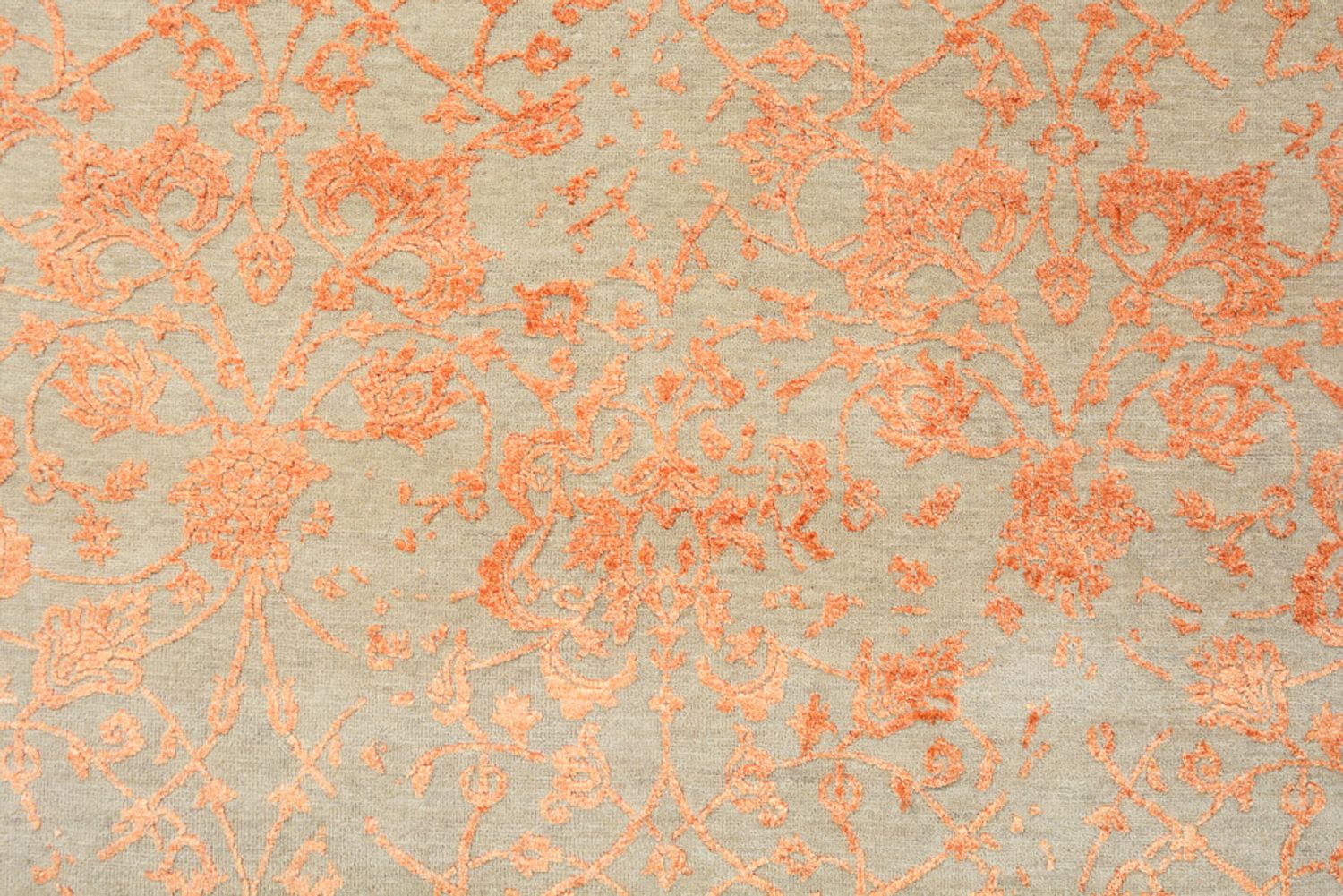 Tapis design - 212 x 156 cm - orange