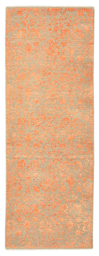 Tapis de couloir Tapis design - 201 x 74 cm - orange