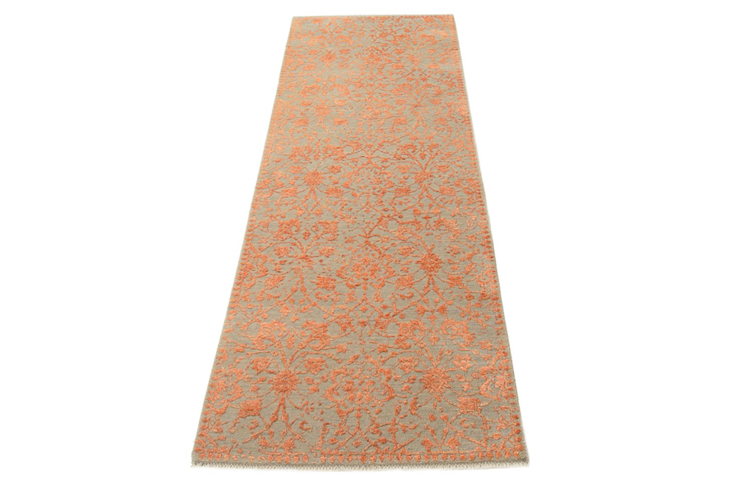 Tapis de couloir Tapis design - 201 x 74 cm - orange