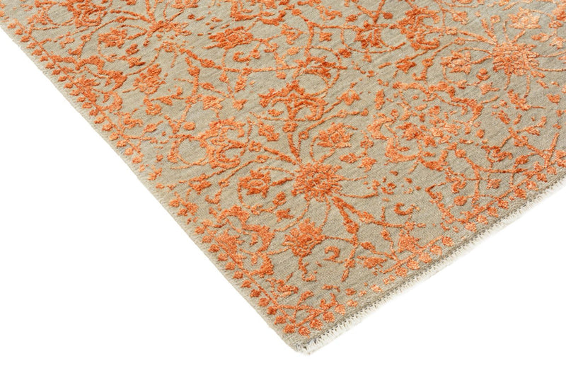 Tapis de couloir Tapis design - 201 x 74 cm - orange