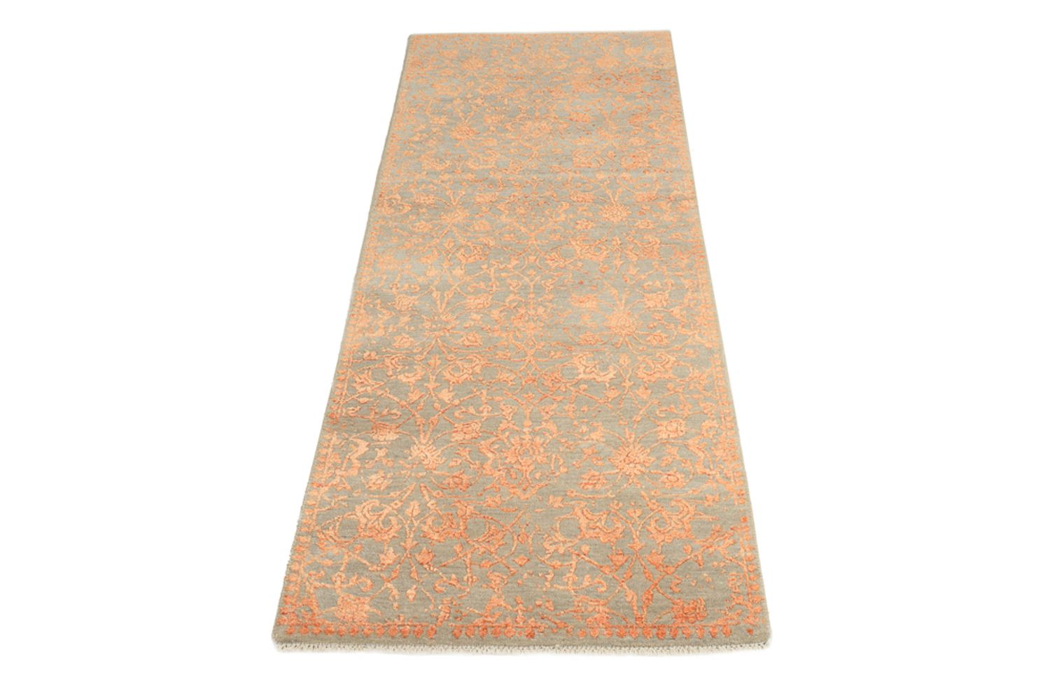 Tapis de couloir Tapis design - 201 x 74 cm - orange