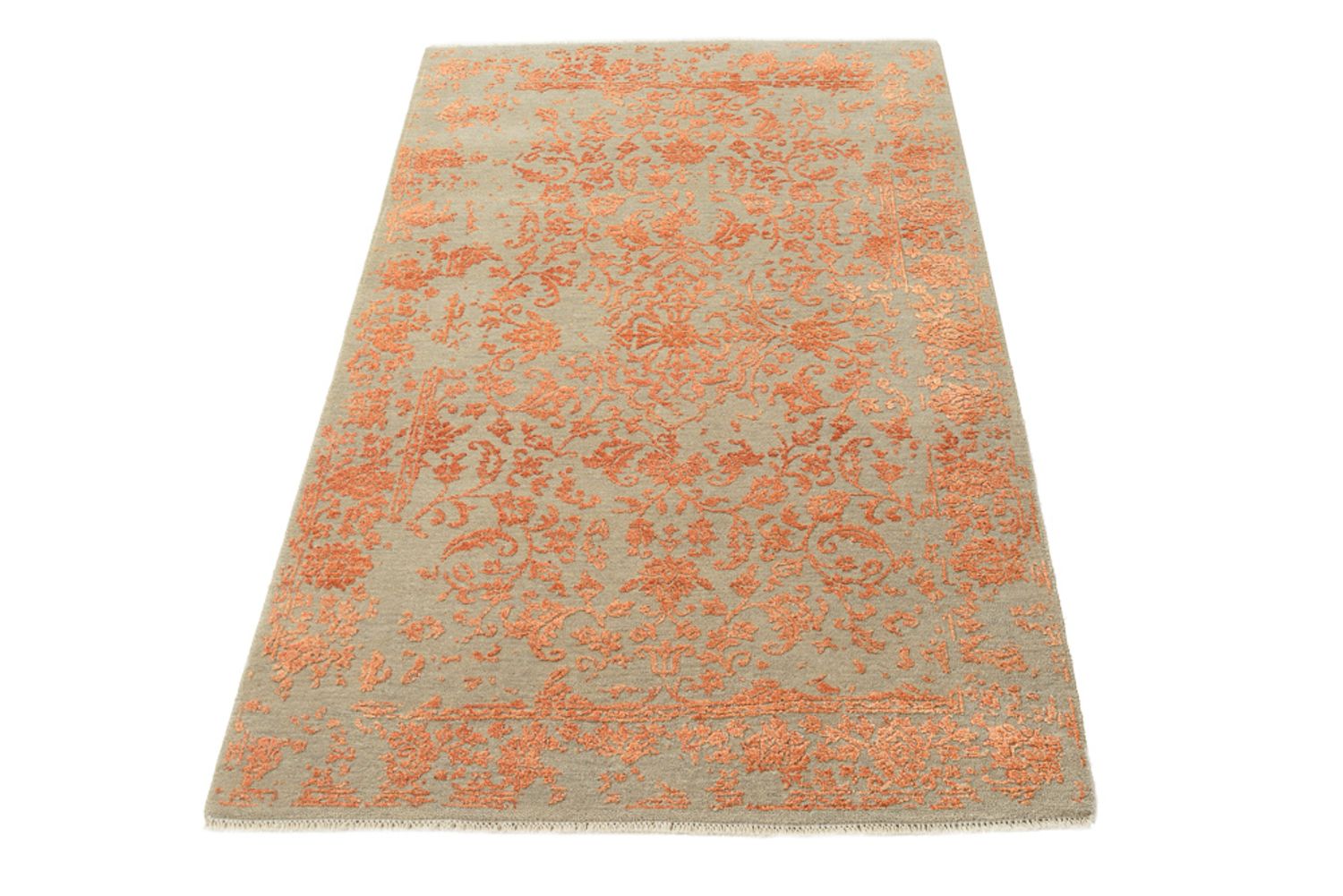Tapis design - 153 x 94 cm - orange