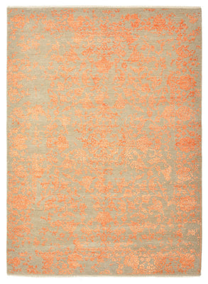Tapis design - 211 x 157 cm - orange