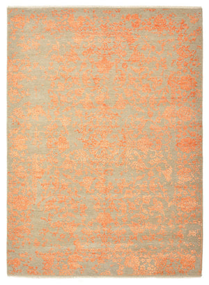 Tapis design - 211 x 157 cm - orange