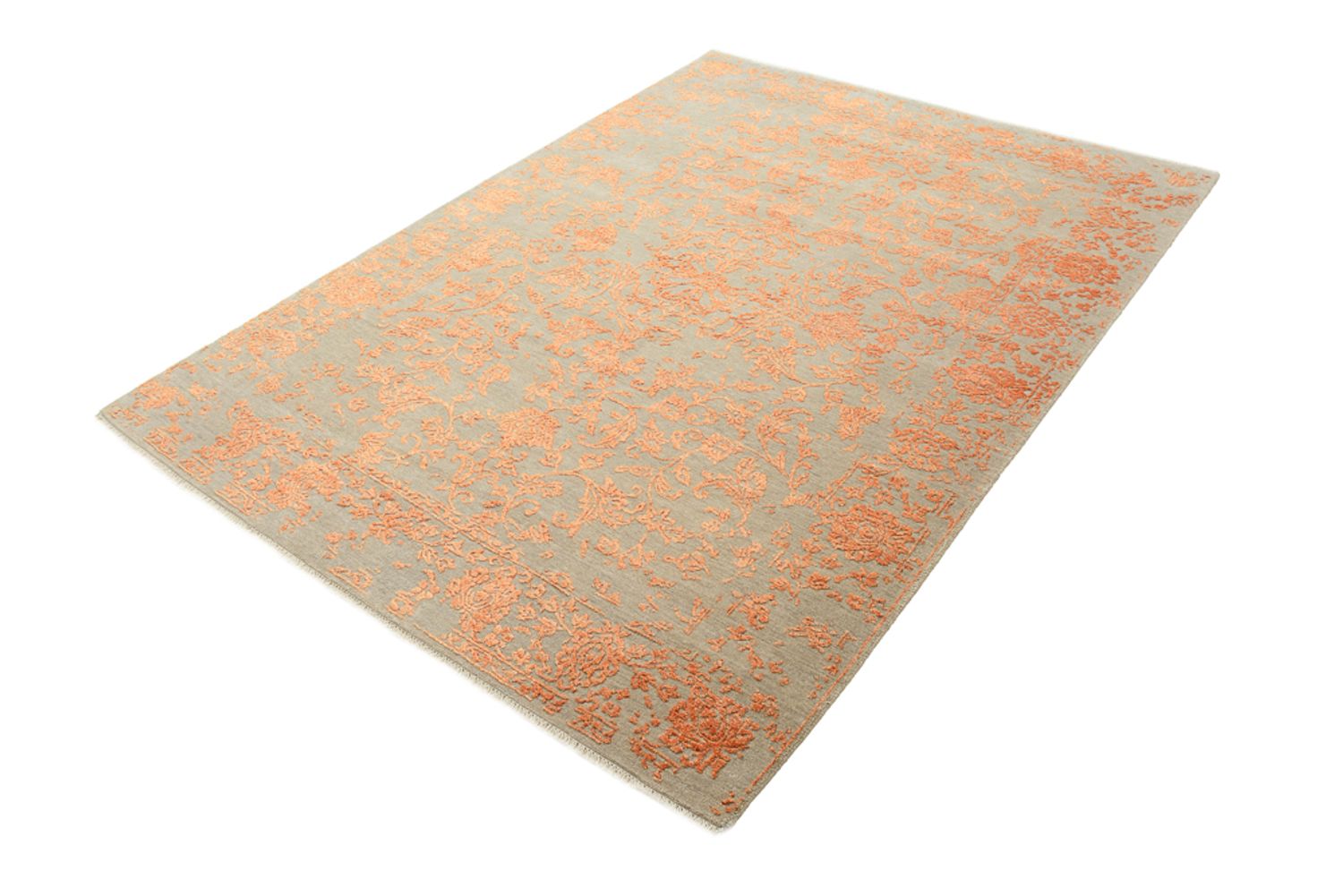 Tapis design - 211 x 157 cm - orange