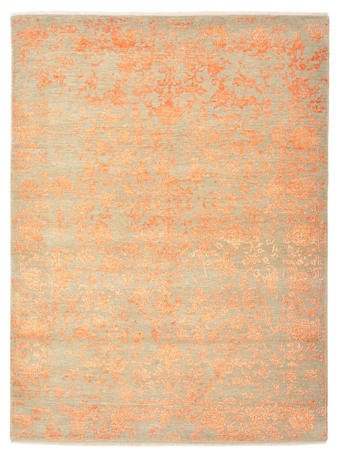 Tapis design - 210 x 157 cm - orange