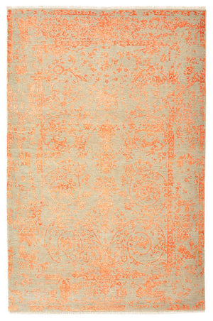 Tapis design - 187 x 123 cm - orange