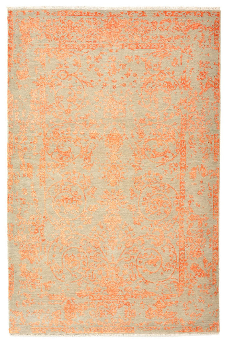 Tapis design - 187 x 123 cm - orange