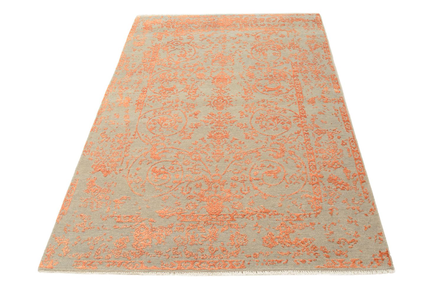Tapis design - 187 x 123 cm - orange
