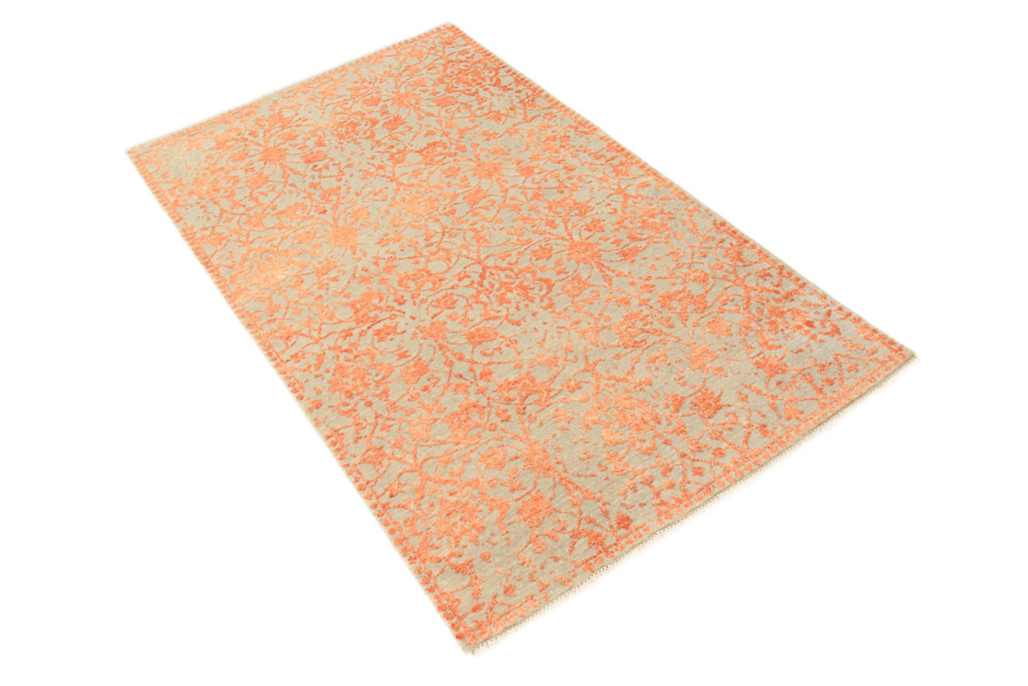 Tapis design - 154 x 92 cm - orange