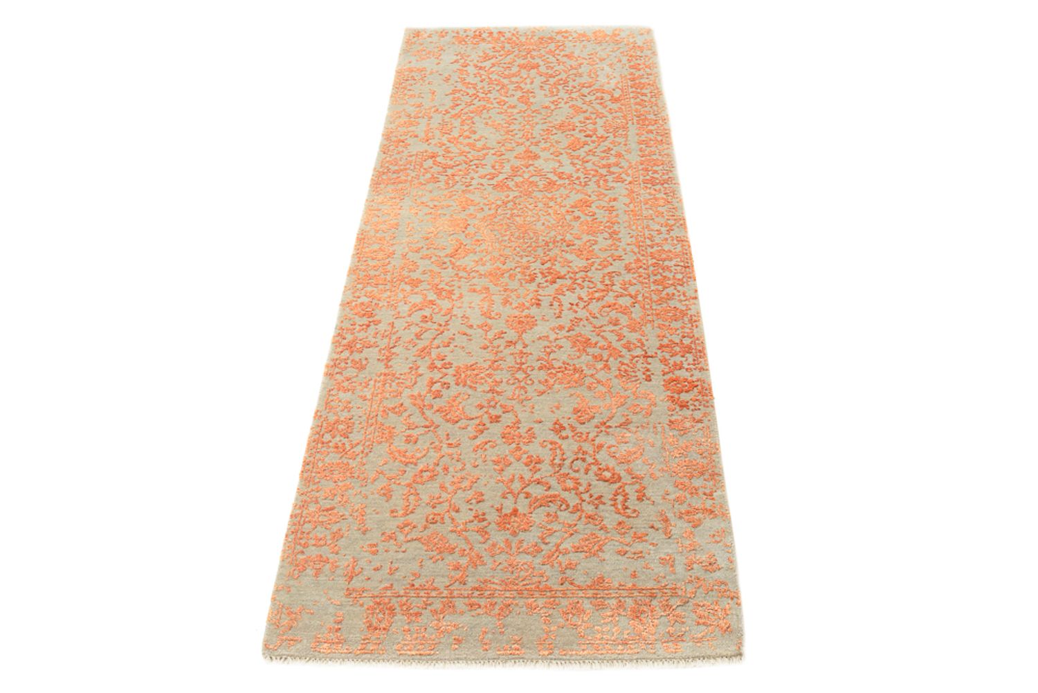 Tapis de couloir Tapis design - 199 x 72 cm - orange