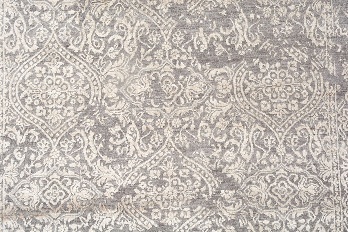 Tapis de couloir Tapis design - 304 x 122 cm - gris