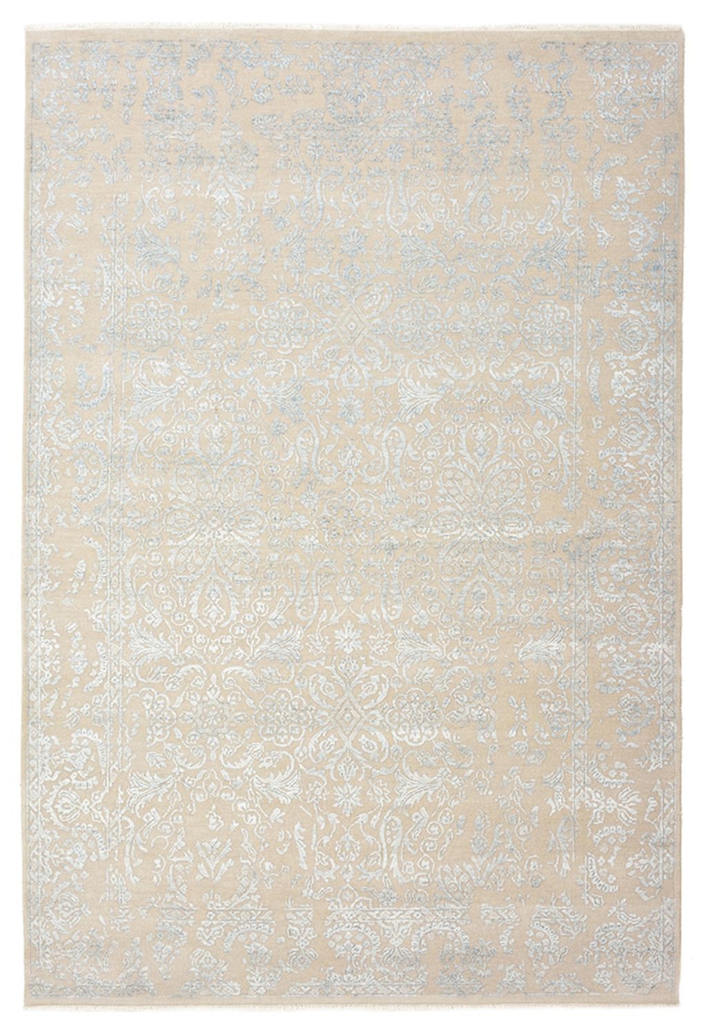 Tapis design - 243 x 166 cm - gris clair