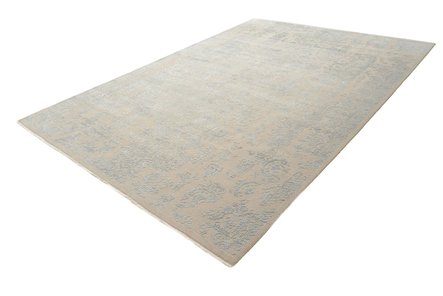 Tapis design - 243 x 166 cm - gris clair