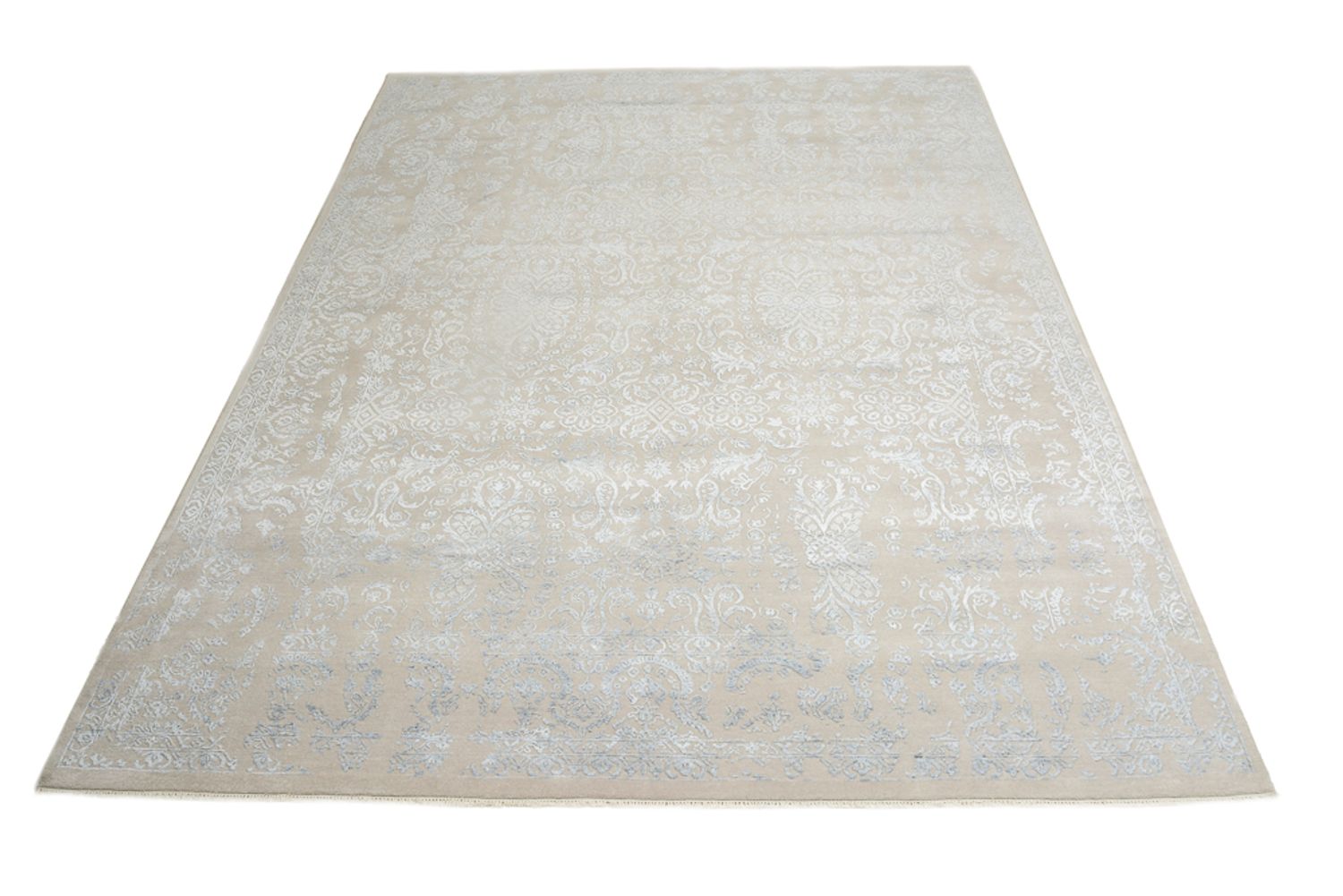 Tapis design - 334 x 243 cm - gris clair