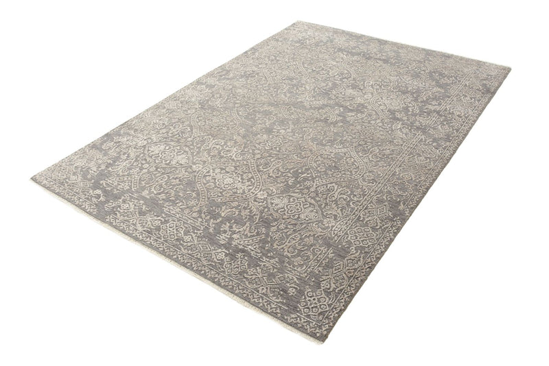 Tapis design - 179 x 125 cm - gris