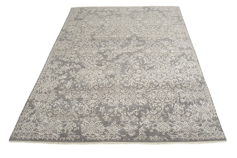 Tapis design - 179 x 125 cm - gris