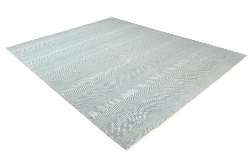 Tapis design - 313 x 243 cm - bleu clair